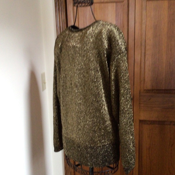 Vintage Pierre Cardin gold sweater, Medium - Picture 5 of 6